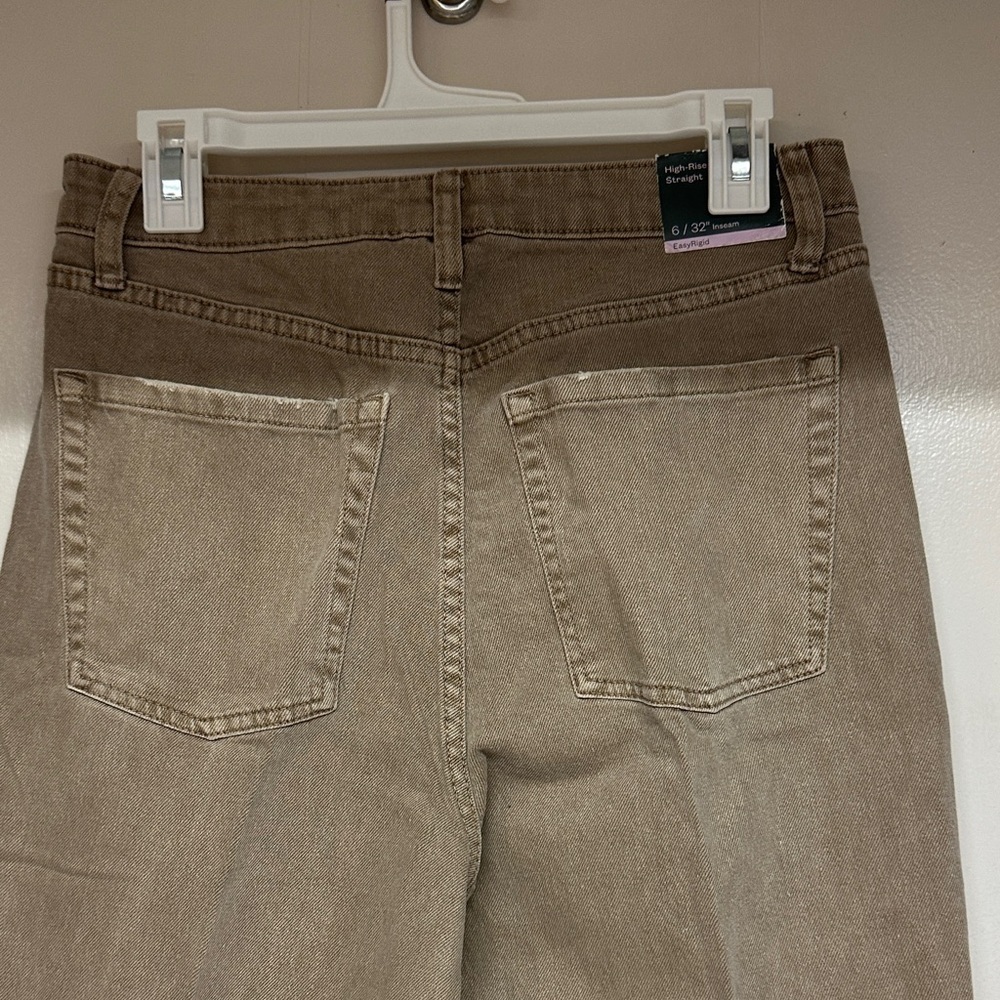 Wild Fable Light Brown Distressed Jeans - Picture 5 of 10